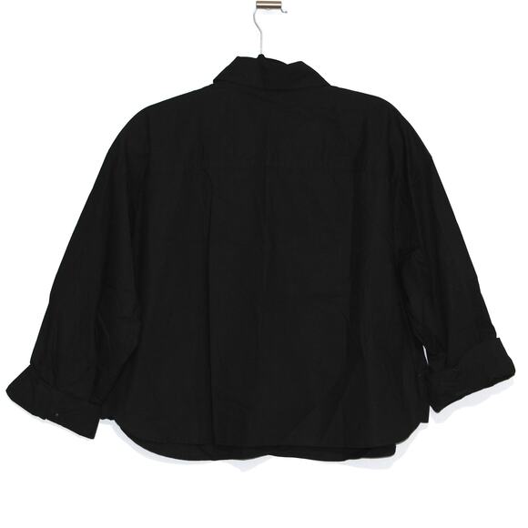 Banana Republic The Boxy Crop Shirt Size Large NWT - Picture 4 of 9